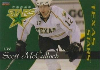 2009-10 Choice Texas Stars (AHL) #12 Scott McCulloch Front