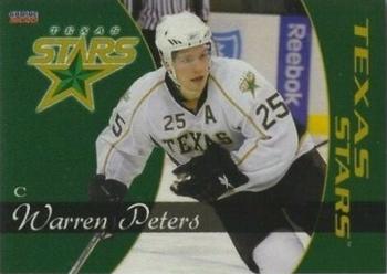2009-10 Choice Texas Stars (AHL) #16 Warren Peters Front