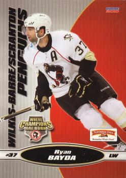 2009-10 Choice Wilkes Barre/Scranton Penguins (AHL) #1 Ryan Bayda Front