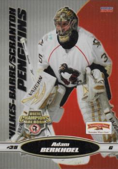 2009-10 Choice Wilkes Barre/Scranton Penguins (AHL) #2 Adam Berkhoel Front