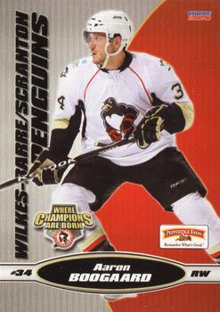 2009-10 Choice Wilkes Barre/Scranton Penguins (AHL) #3 Aaron Boogaard Front