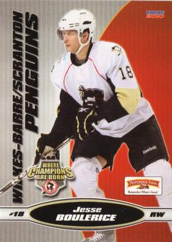 2009-10 Choice Wilkes Barre/Scranton Penguins (AHL) #5 Jesse Boulerice Front