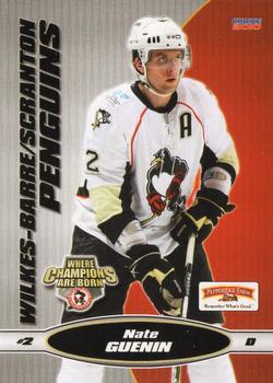 2009-10 Choice Wilkes Barre/Scranton Penguins (AHL) #13 Nate Guenin Front