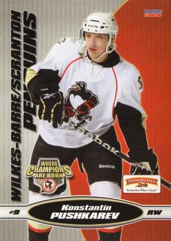 2009-10 Choice Wilkes Barre/Scranton Penguins (AHL) #19 Konstantin Pushkarev Front