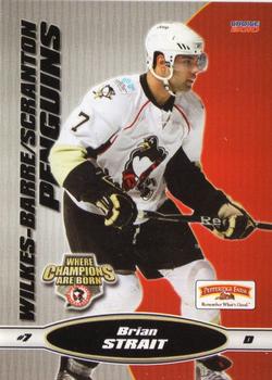2009-10 Choice Wilkes Barre/Scranton Penguins (AHL) #23 Brian Strait Front