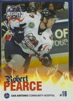 2009-10 San Antonio Community Hospital Ontario Reign (ECHL) #D-04 Robert Pearce Front