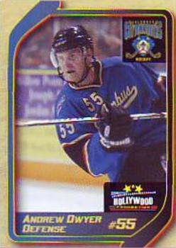 2009-10 Hollywood Connection Columbus Cottonmouths (SPHL) #9 Andrew Dwyer Front