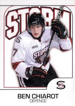2009-10 M&T Printing Guelph Storm (OHL) #NNO Ben Chiarot Front