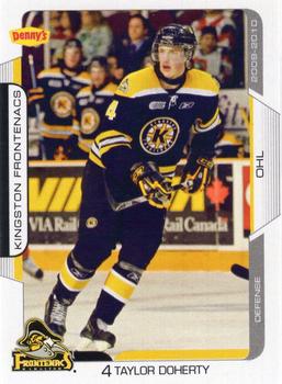 2009-10 Extreme Kingston Frontenacs (OHL) #NNO Taylor Doherty Front