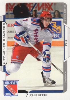 2009-10 Extreme Kitchener Rangers (OHL) #6 John Moore Front