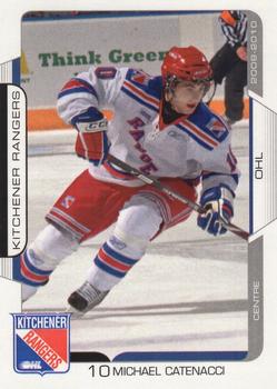 2009-10 Extreme Kitchener Rangers (OHL) #8 Michael Catenacci Front