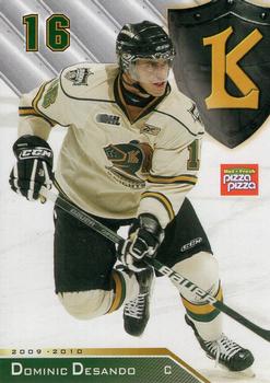 2009-10 Action London Knights (OHL) #6 Dominic DeSando Front