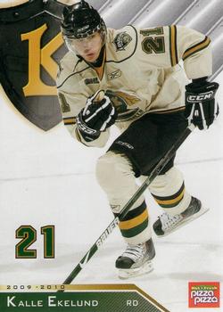 2009-10 Action London Knights (OHL) #9 Kalle Ekelund Front
