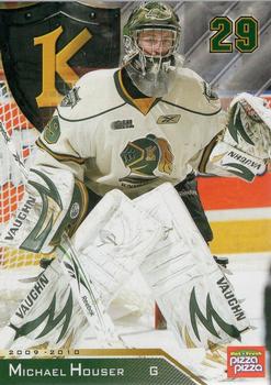 2009-10 Action London Knights (OHL) #12 Michael Houser Front