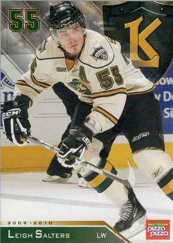 2009-10 Action London Knights (OHL) #15 Leigh Salters Front