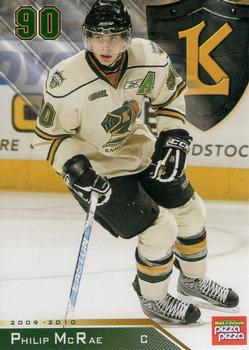 2009-10 Action London Knights (OHL) #18 Phil McRae Front