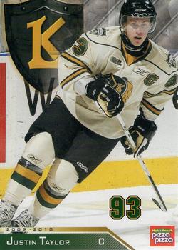 2009-10 Action London Knights (OHL) #20 Justin Taylor Front