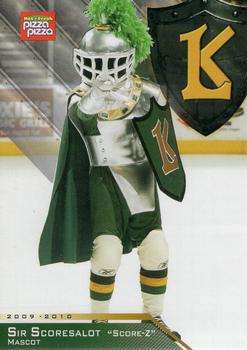 2009-10 Action London Knights (OHL) #25 Sir Scoresalot Front