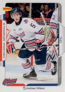 2009-10 Extreme Oshawa Generals (OHL) #4 Andrew Wilson Front