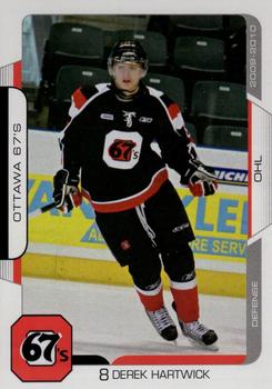 2009-10 Extreme Ottawa 67's (OHL) #4 Derek Hartwick Front