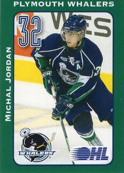 2009-10 Plymouth Whalers (OHL) #13 Michal Jordan Front
