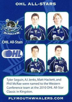 2009-10 Plymouth Whalers (OHL) #29 Overagers Back