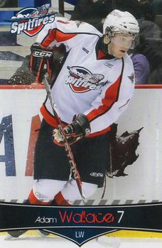 2009-10 Windsor Spitfires (OHL) #NNO Adam Wallace Front