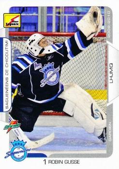 2009-10 Extreme Chicoutimi Saugueneens (QMJHL) #1 Robin Gusse Front