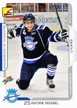 2009-10 Extreme Chicoutimi Saugueneens (QMJHL) #18 Antoine Roussel Front