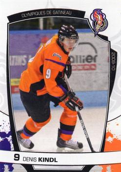 2009-10 Extreme Gatineau Olympiques (QMJHL) #6 Denis Kindl Front