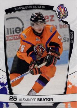 2009-10 Extreme Gatineau Olympiques (QMJHL) #17 Alexander Beaton Front