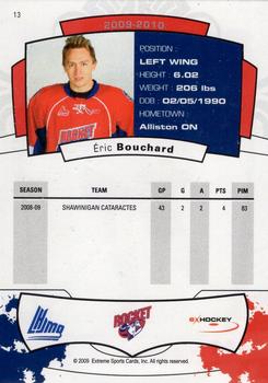2009-10 Extreme Prince Edward Island Rocket (QMJHL) #13 Eric Bouchard Back