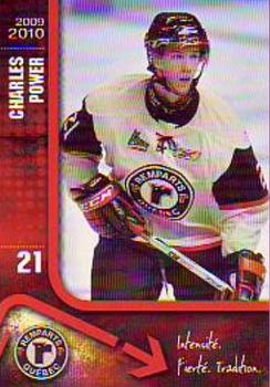 2009-10 Quebec Remparts (QMJHL) #NNO Charles Power Front