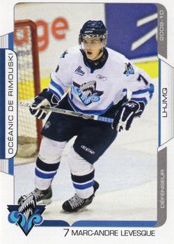 2009-10 Extreme Rimouski Oceanic (QMJHL) #24 Marc-Andre Levesque Front