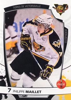 2009-10 Extreme Victoriaville Tigers (QMJHL) #4 Philippe Maillet Front