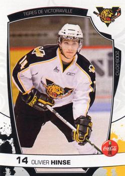2009-10 Extreme Victoriaville Tigers (QMJHL) #10 Olivier Hinse Front