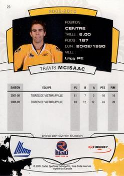 2009-10 Extreme Victoriaville Tigers (QMJHL) #23 Travis McIsaac Back