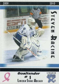 2009-10 Blue Line Booster Club Lincoln Stars (USHL) #2 Steven Racine Front