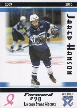 2009-10 Blue Line Booster Club Lincoln Stars (USHL) #18 Jared Hanson Front