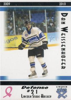 2009-10 Blue Line Booster Club Lincoln Stars (USHL) #19 Dan Weissenhofer Front