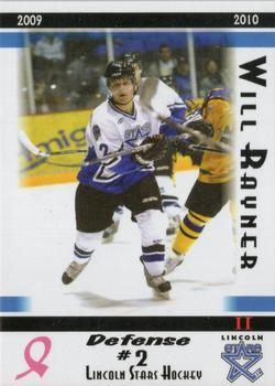 2009-10 Lincoln Stars (USHL) Series 2 #29 Will Rayner Front