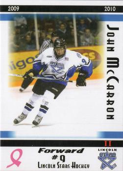 2009-10 Lincoln Stars (USHL) Series 2 #32 John McCarron Front
