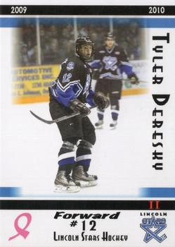 2009-10 Lincoln Stars (USHL) Series 2 #35 Tyler Deresky Front