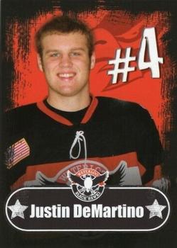 2009-10 Waterloo Black Hawks (USHL) #6 Justin DeMartino Front