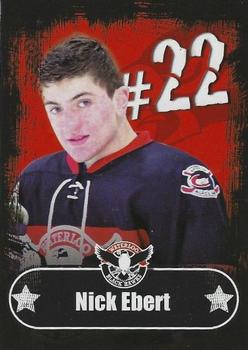 2009-10 Waterloo Black Hawks (USHL) #8 Nick Ebert Front