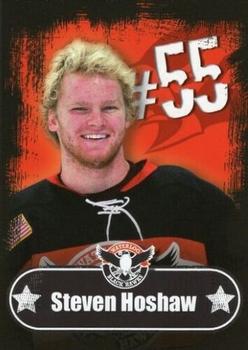 2009-10 Waterloo Black Hawks (USHL) #10 Steven Hoshaw Front