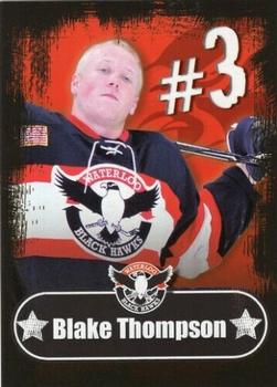 2009-10 Waterloo Black Hawks (USHL) #20 Blake Thompson Front