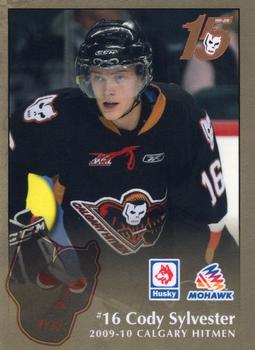 2009-10 Husky/Mohawk Calgary Hitmen (WHL) #NNO Cody Sylvester Front