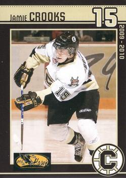 2009-10 Chilliwack Bruins (WHL) #NNO Jamie Crooks Front