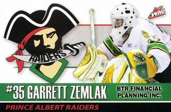 2009-10 Prince Albert Raiders (WHL) #NNO Garrett Zemlak Front